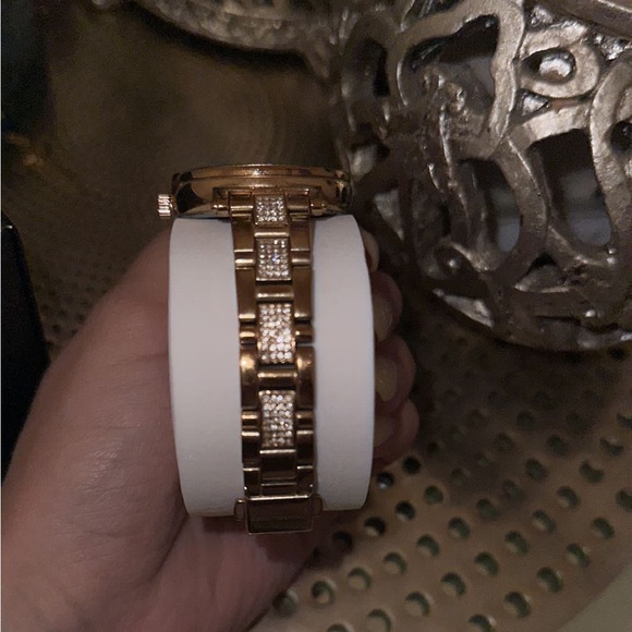 Michael Kors Women's 36mm Sofie Stainless Steel Chronograph Watch - Rose Gold - Picture 6 of 8